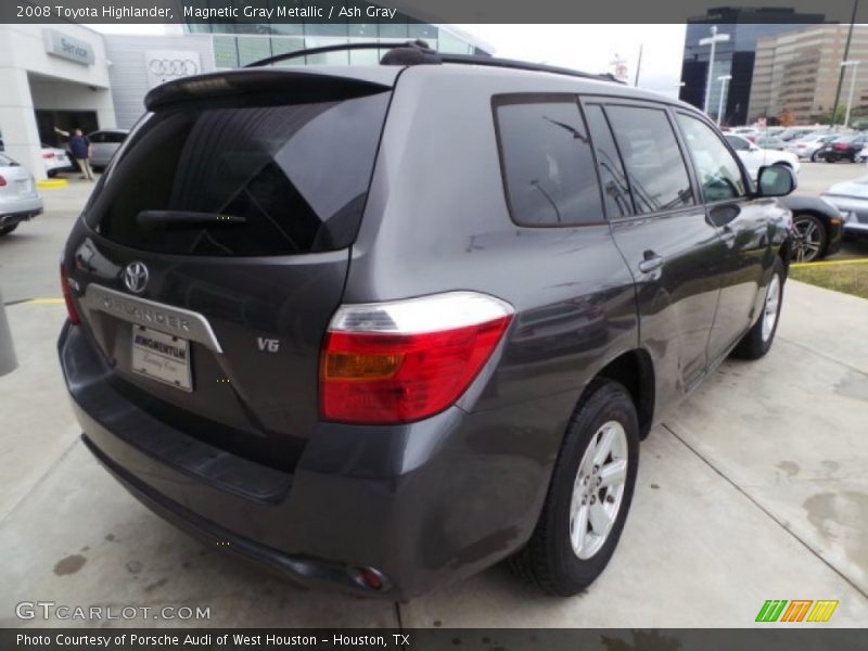Magnetic Gray Metallic / Ash Gray 2008 Toyota Highlander