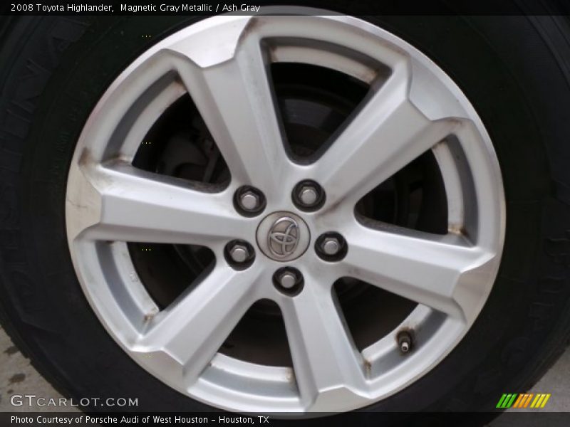 Magnetic Gray Metallic / Ash Gray 2008 Toyota Highlander