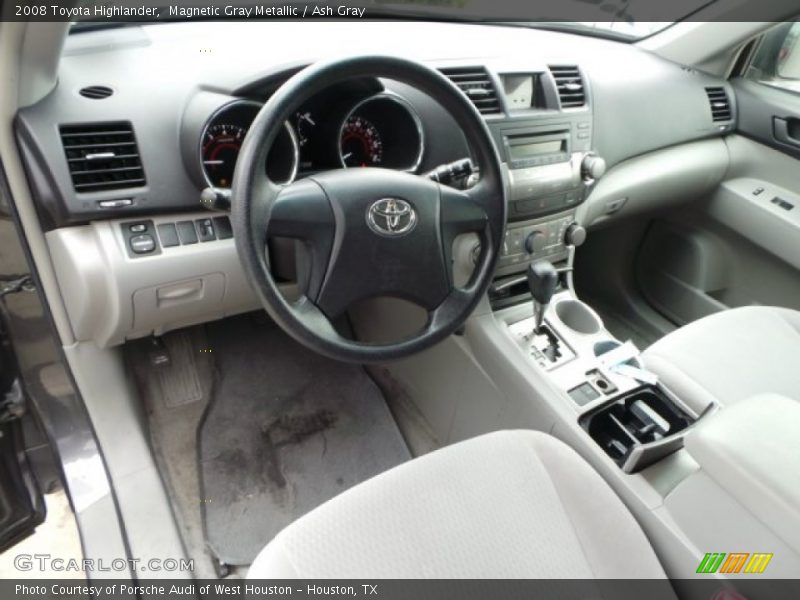 Magnetic Gray Metallic / Ash Gray 2008 Toyota Highlander