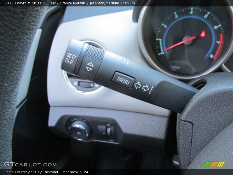 Black Granite Metallic / Jet Black/Medium Titanium 2012 Chevrolet Cruze LS