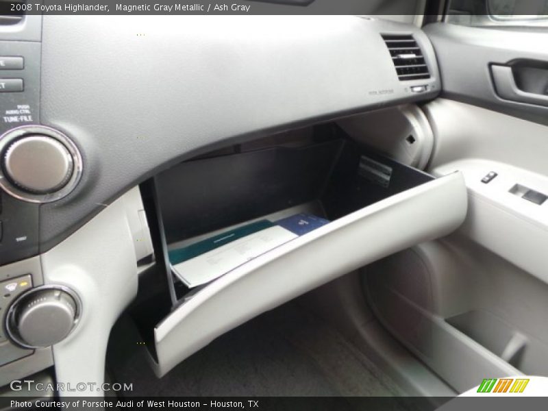 Magnetic Gray Metallic / Ash Gray 2008 Toyota Highlander