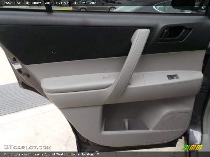 Magnetic Gray Metallic / Ash Gray 2008 Toyota Highlander