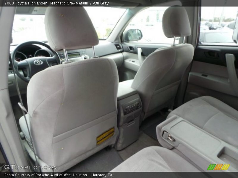 Magnetic Gray Metallic / Ash Gray 2008 Toyota Highlander
