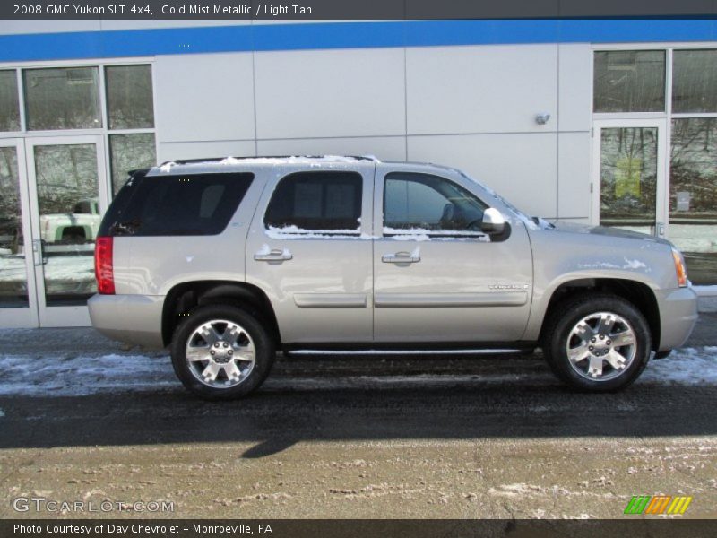 Gold Mist Metallic / Light Tan 2008 GMC Yukon SLT 4x4