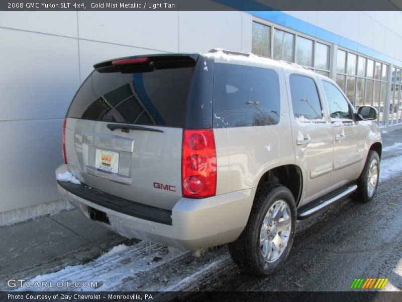 Gold Mist Metallic / Light Tan 2008 GMC Yukon SLT 4x4