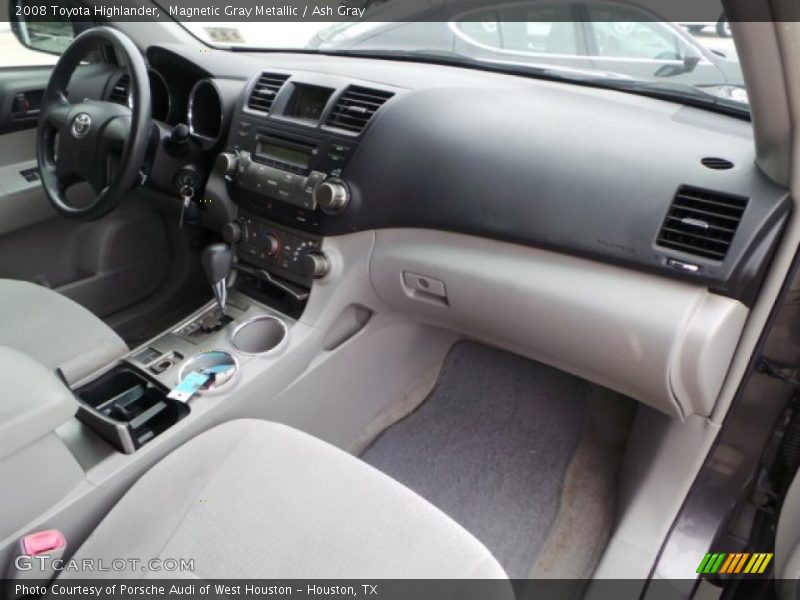 Magnetic Gray Metallic / Ash Gray 2008 Toyota Highlander