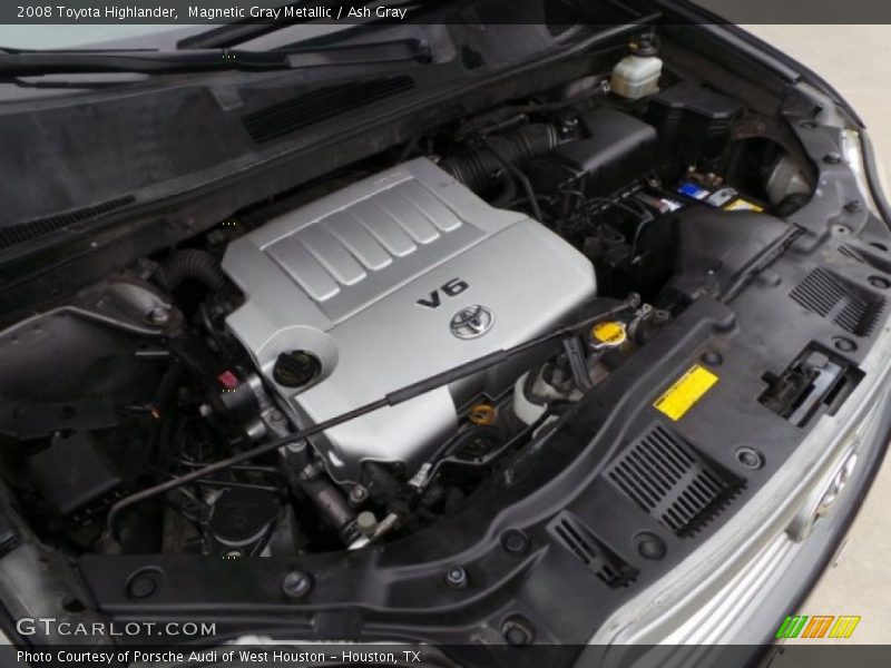 Magnetic Gray Metallic / Ash Gray 2008 Toyota Highlander