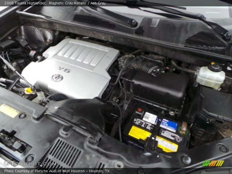 Magnetic Gray Metallic / Ash Gray 2008 Toyota Highlander
