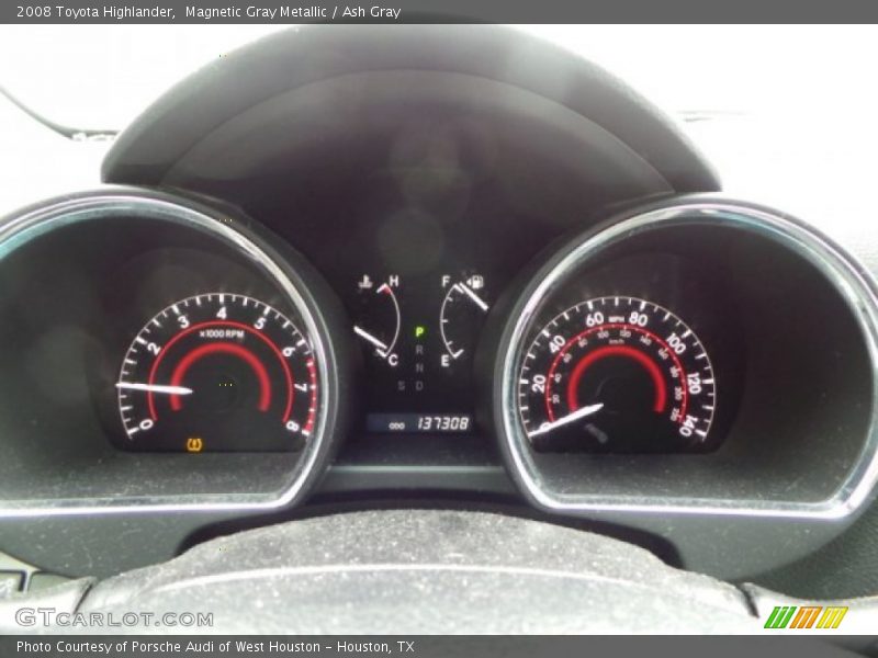 Magnetic Gray Metallic / Ash Gray 2008 Toyota Highlander