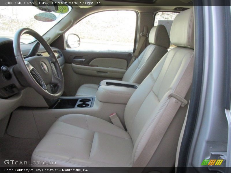 Gold Mist Metallic / Light Tan 2008 GMC Yukon SLT 4x4