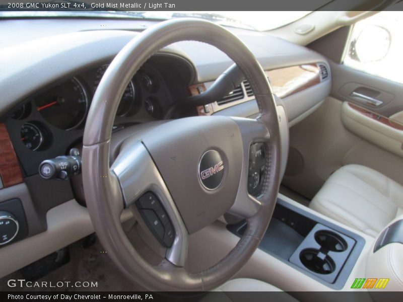 Gold Mist Metallic / Light Tan 2008 GMC Yukon SLT 4x4