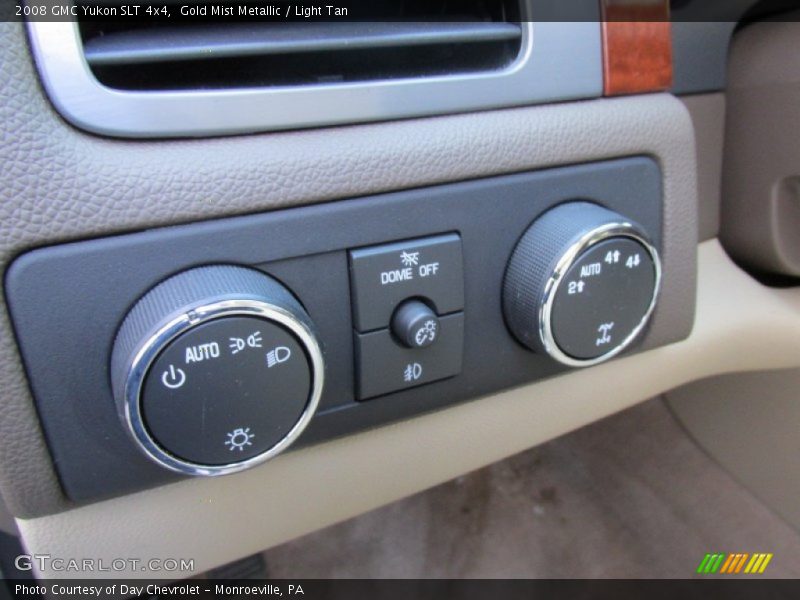 Gold Mist Metallic / Light Tan 2008 GMC Yukon SLT 4x4