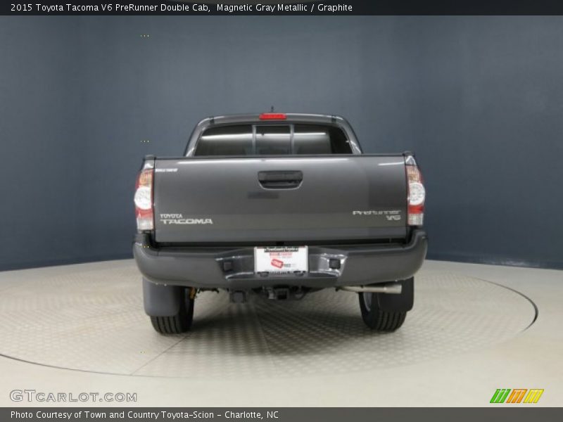 Magnetic Gray Metallic / Graphite 2015 Toyota Tacoma V6 PreRunner Double Cab