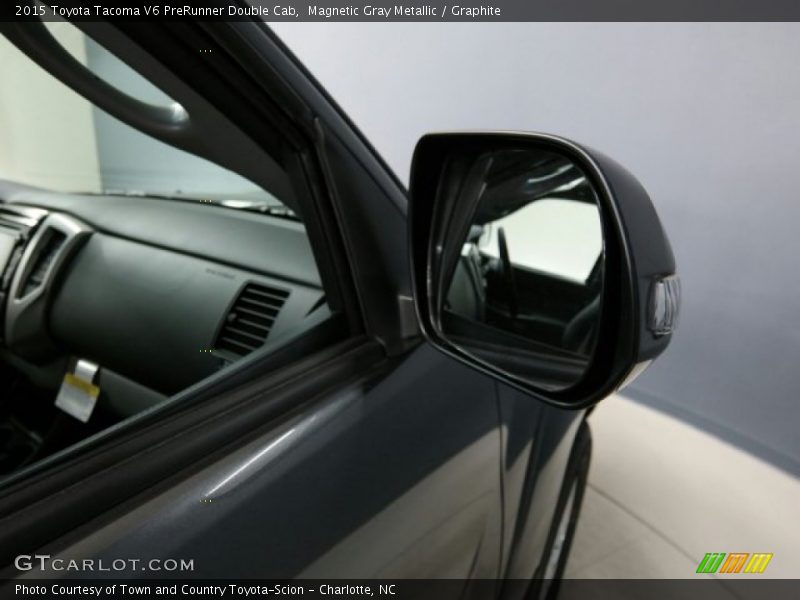 Magnetic Gray Metallic / Graphite 2015 Toyota Tacoma V6 PreRunner Double Cab