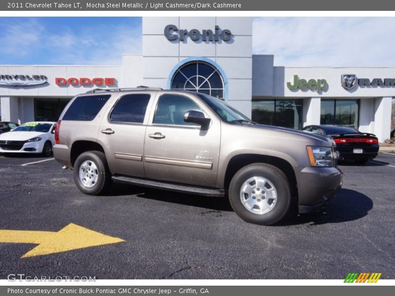 Mocha Steel Metallic / Light Cashmere/Dark Cashmere 2011 Chevrolet Tahoe LT