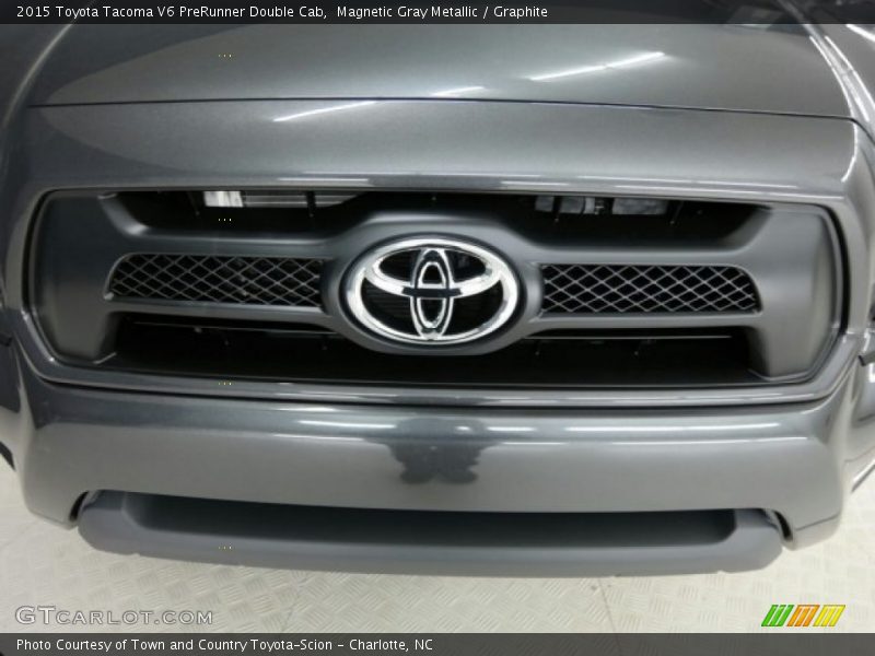 Magnetic Gray Metallic / Graphite 2015 Toyota Tacoma V6 PreRunner Double Cab