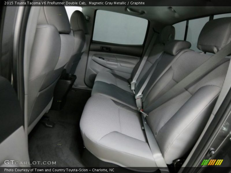 Magnetic Gray Metallic / Graphite 2015 Toyota Tacoma V6 PreRunner Double Cab