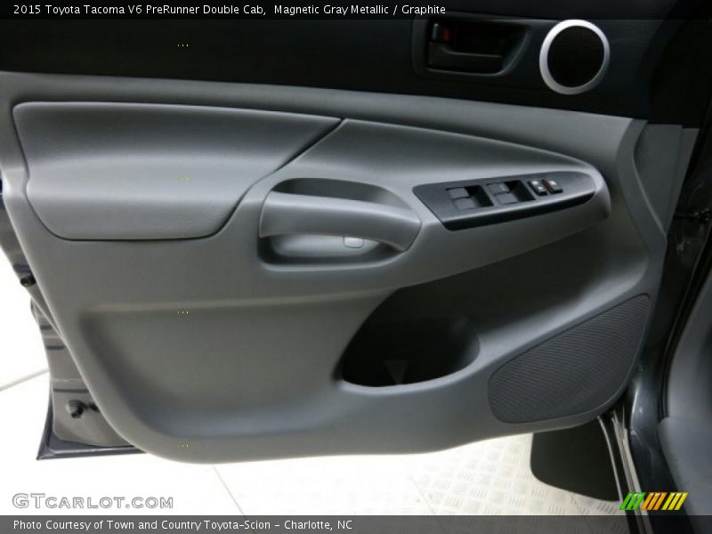 Magnetic Gray Metallic / Graphite 2015 Toyota Tacoma V6 PreRunner Double Cab