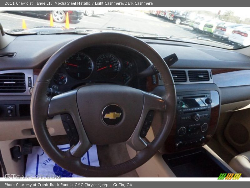 Mocha Steel Metallic / Light Cashmere/Dark Cashmere 2011 Chevrolet Tahoe LT