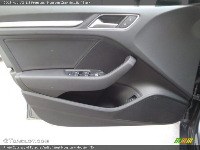 Monsoon Gray Metallic / Black 2015 Audi A3 1.8 Premium