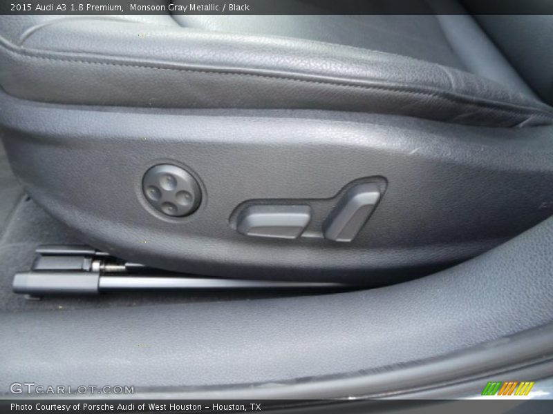 Monsoon Gray Metallic / Black 2015 Audi A3 1.8 Premium