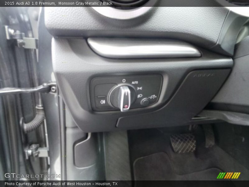 Monsoon Gray Metallic / Black 2015 Audi A3 1.8 Premium