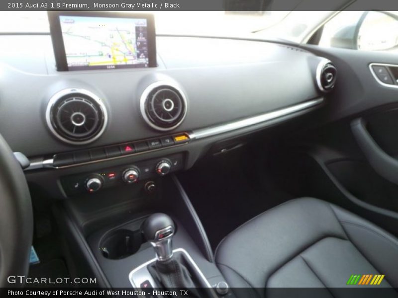 Monsoon Gray Metallic / Black 2015 Audi A3 1.8 Premium