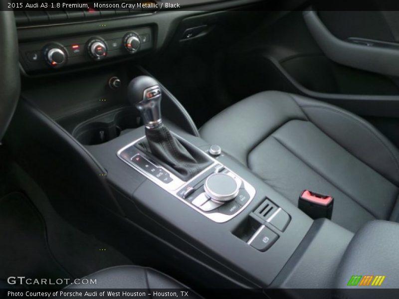 Monsoon Gray Metallic / Black 2015 Audi A3 1.8 Premium