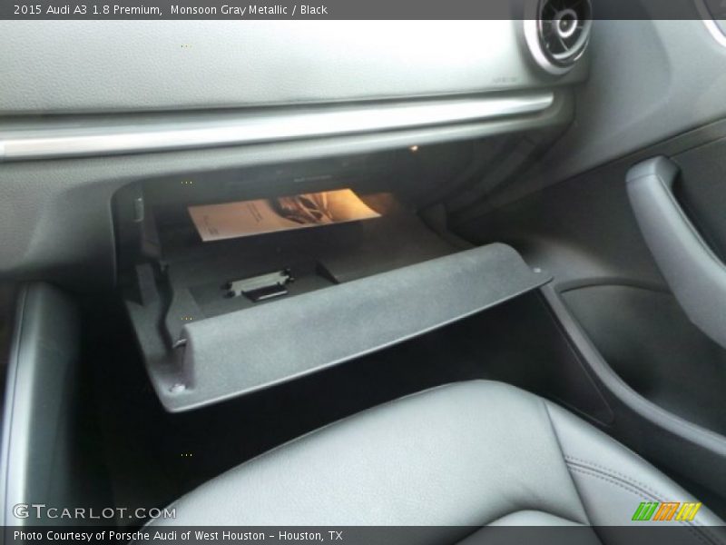 Monsoon Gray Metallic / Black 2015 Audi A3 1.8 Premium