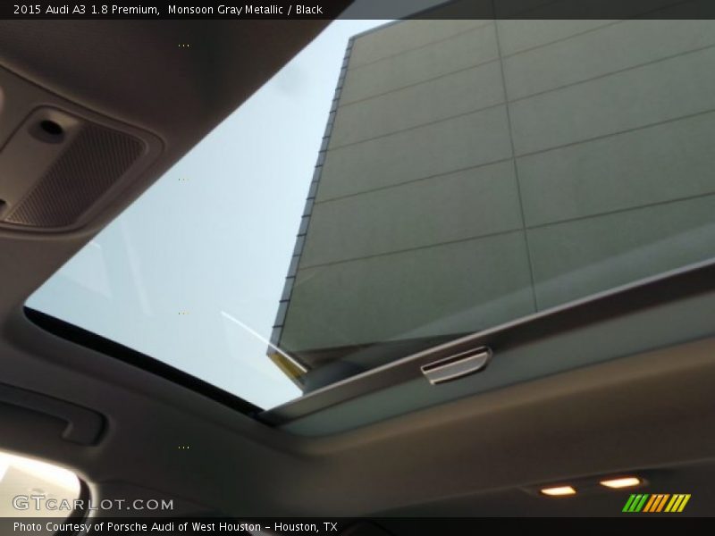 Monsoon Gray Metallic / Black 2015 Audi A3 1.8 Premium