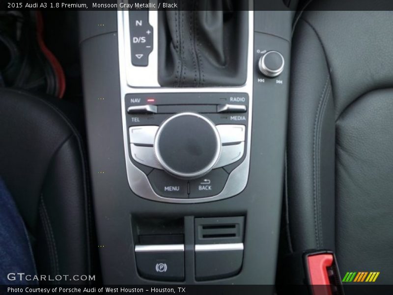Monsoon Gray Metallic / Black 2015 Audi A3 1.8 Premium