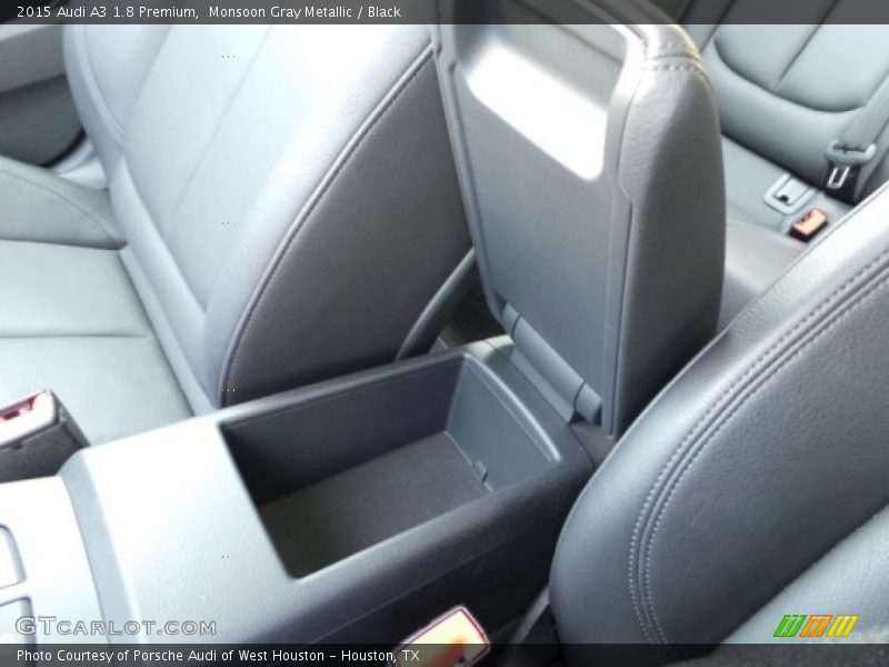Monsoon Gray Metallic / Black 2015 Audi A3 1.8 Premium