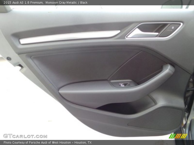Monsoon Gray Metallic / Black 2015 Audi A3 1.8 Premium
