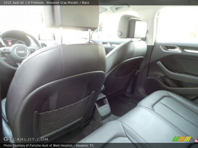 Monsoon Gray Metallic / Black 2015 Audi A3 1.8 Premium