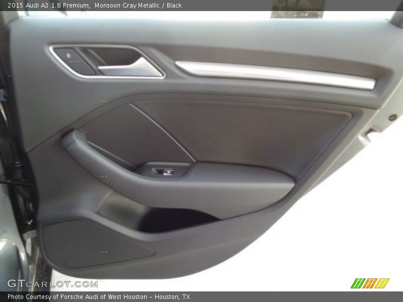 Monsoon Gray Metallic / Black 2015 Audi A3 1.8 Premium