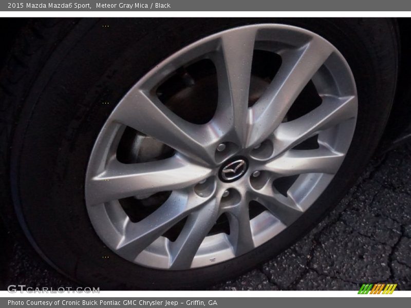 Meteor Gray Mica / Black 2015 Mazda Mazda6 Sport