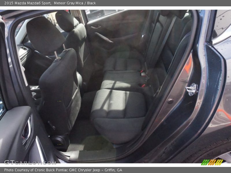 Meteor Gray Mica / Black 2015 Mazda Mazda6 Sport