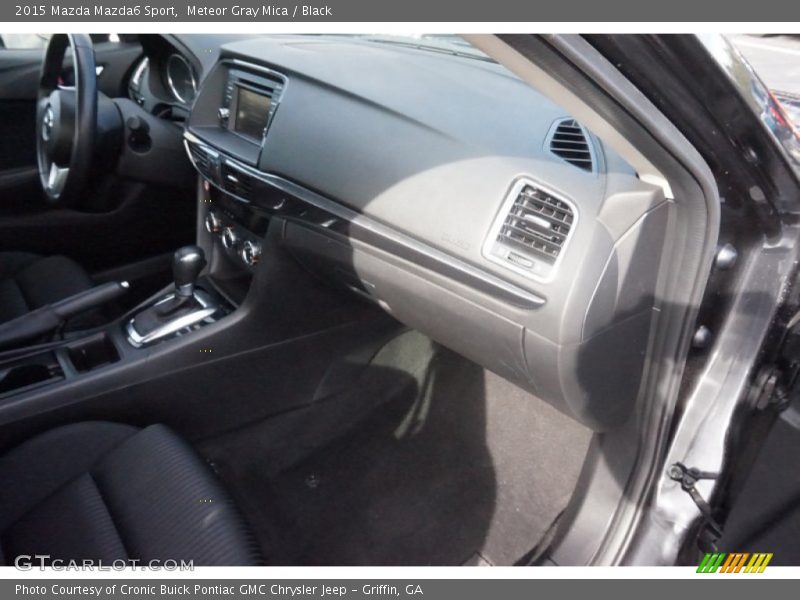 Meteor Gray Mica / Black 2015 Mazda Mazda6 Sport