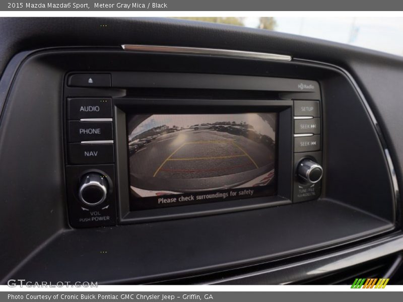Meteor Gray Mica / Black 2015 Mazda Mazda6 Sport