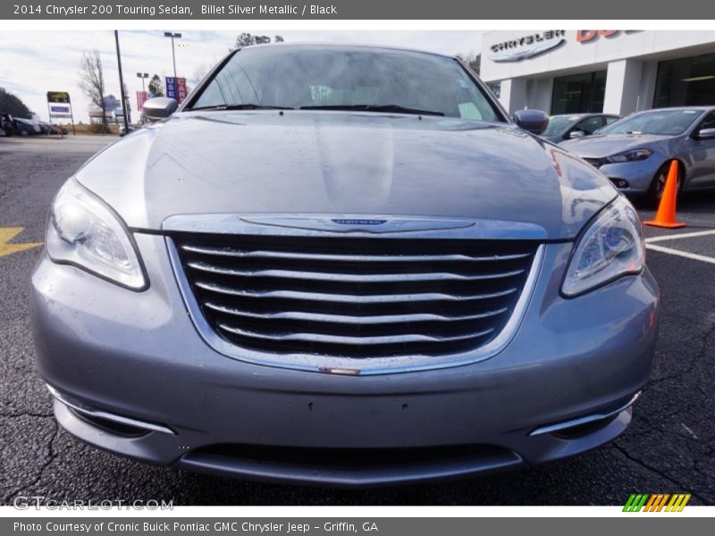 Billet Silver Metallic / Black 2014 Chrysler 200 Touring Sedan