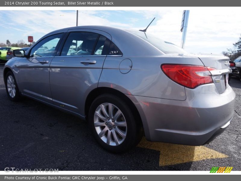 Billet Silver Metallic / Black 2014 Chrysler 200 Touring Sedan