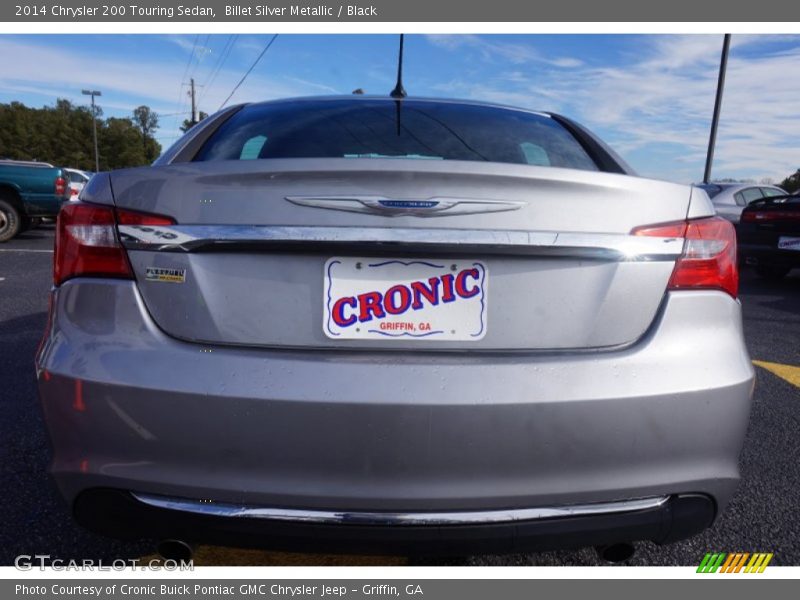 Billet Silver Metallic / Black 2014 Chrysler 200 Touring Sedan