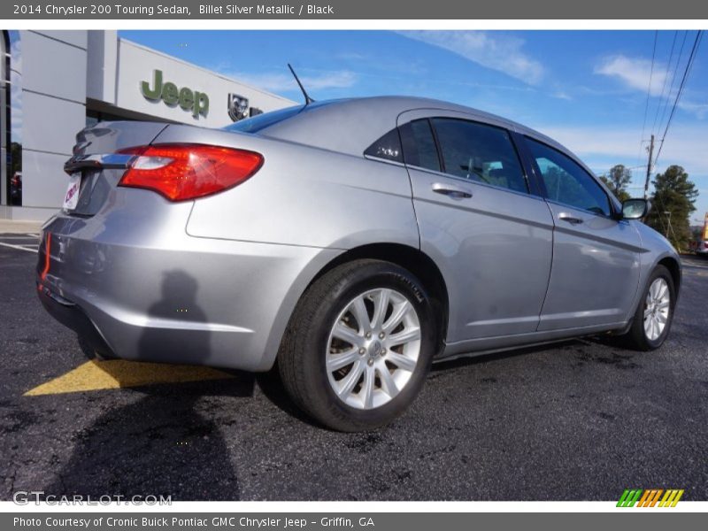 Billet Silver Metallic / Black 2014 Chrysler 200 Touring Sedan