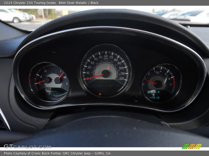 Billet Silver Metallic / Black 2014 Chrysler 200 Touring Sedan