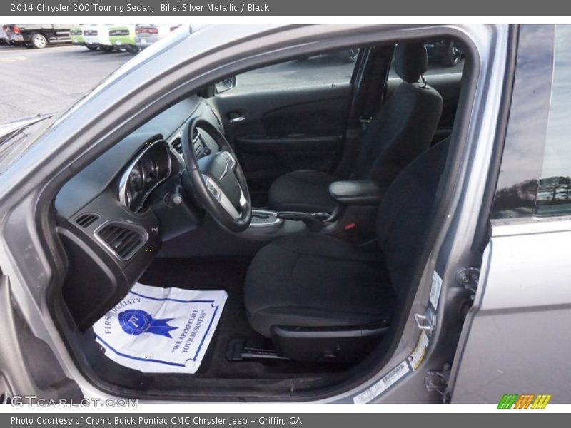 Billet Silver Metallic / Black 2014 Chrysler 200 Touring Sedan