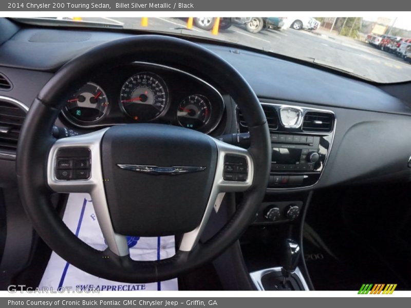 Billet Silver Metallic / Black 2014 Chrysler 200 Touring Sedan