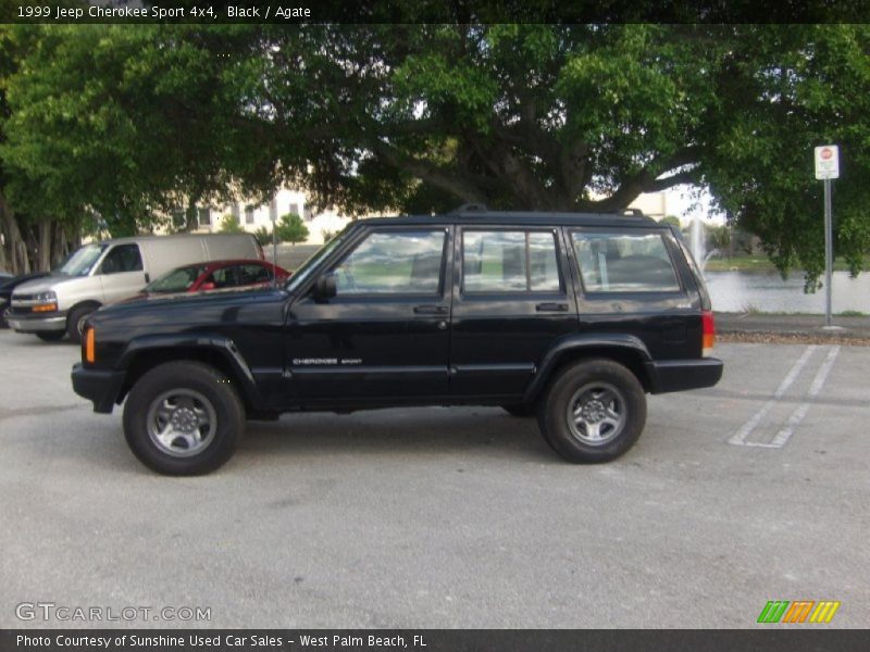 Black / Agate 1999 Jeep Cherokee Sport 4x4