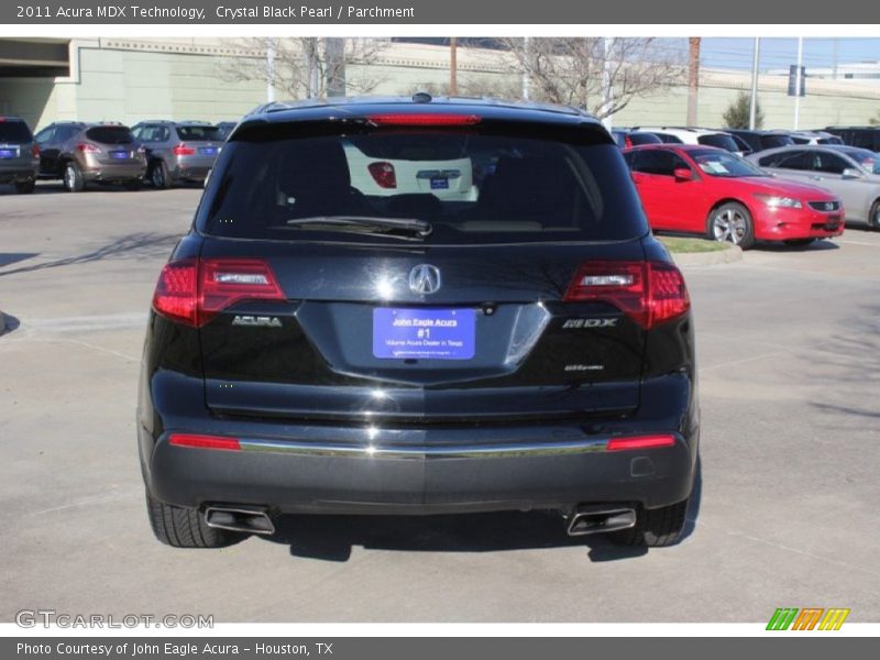 Crystal Black Pearl / Parchment 2011 Acura MDX Technology