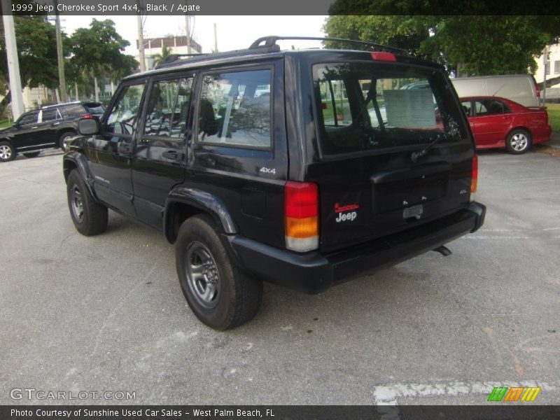 Black / Agate 1999 Jeep Cherokee Sport 4x4