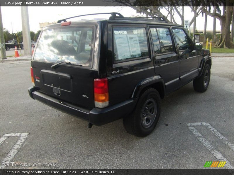 Black / Agate 1999 Jeep Cherokee Sport 4x4